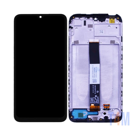 Touch+Display+Frame Xiaomi Redmi 9A/9C/9AT/9C NFC/10A Service Pack Black